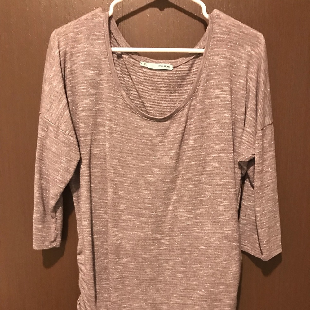 Lavender and Silver Top